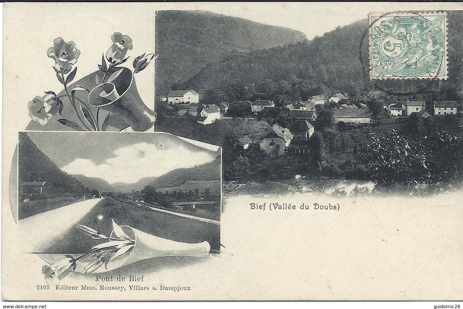 Bief,vallée Du Doubs,pont De Bief - Autres & Non Classés