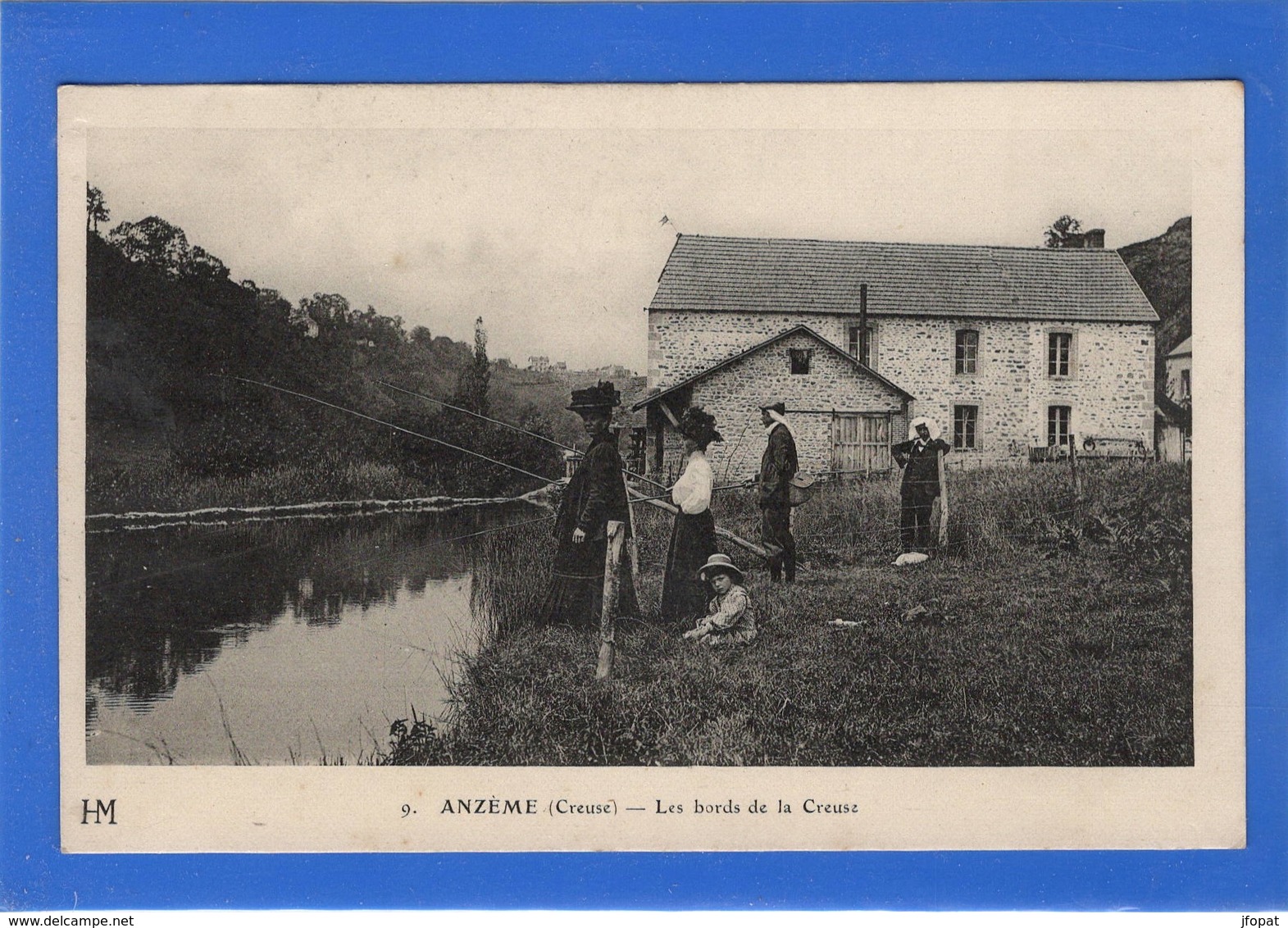 23 CREUSE - ANZEME Les Bords De La Creuse - Autres & Non Classés