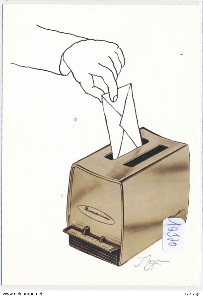 CPM GF  -19570 - Tomi Ungerer -Carte De La Série Electricité De Strasbourg De 2000 -Envoi Gratuit - Ungerer