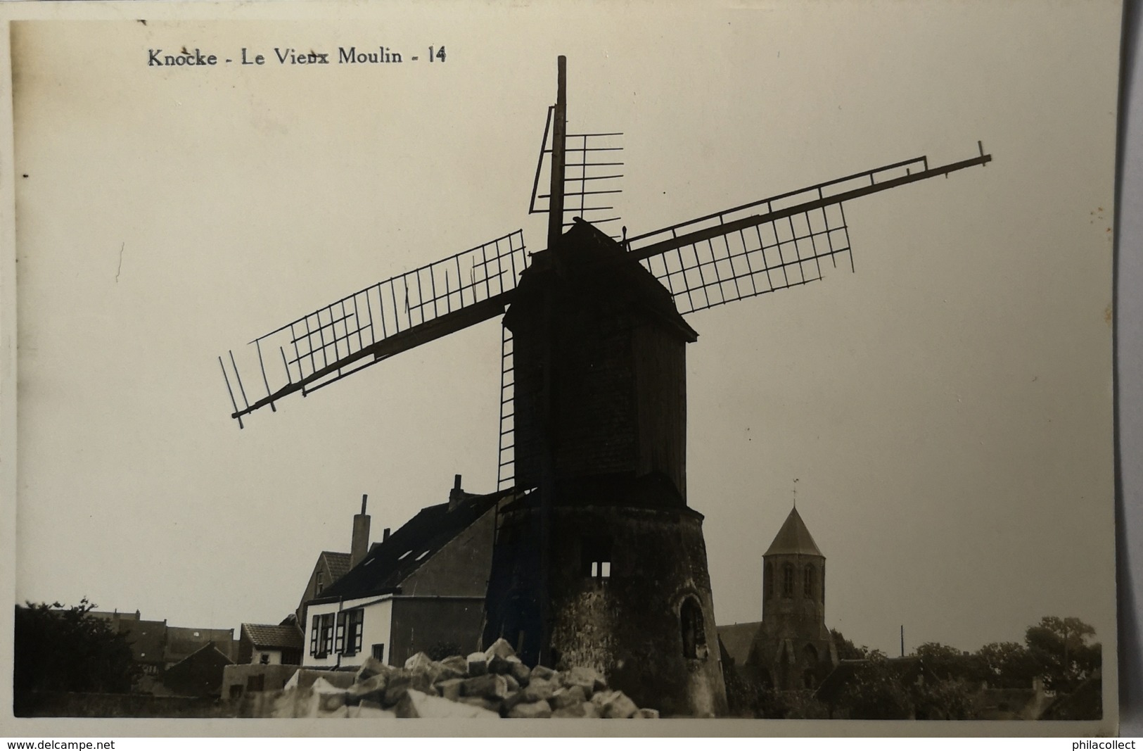 Knokke - Knocke (fotokaart) Le Vieux Moulin 19?? - Knokke