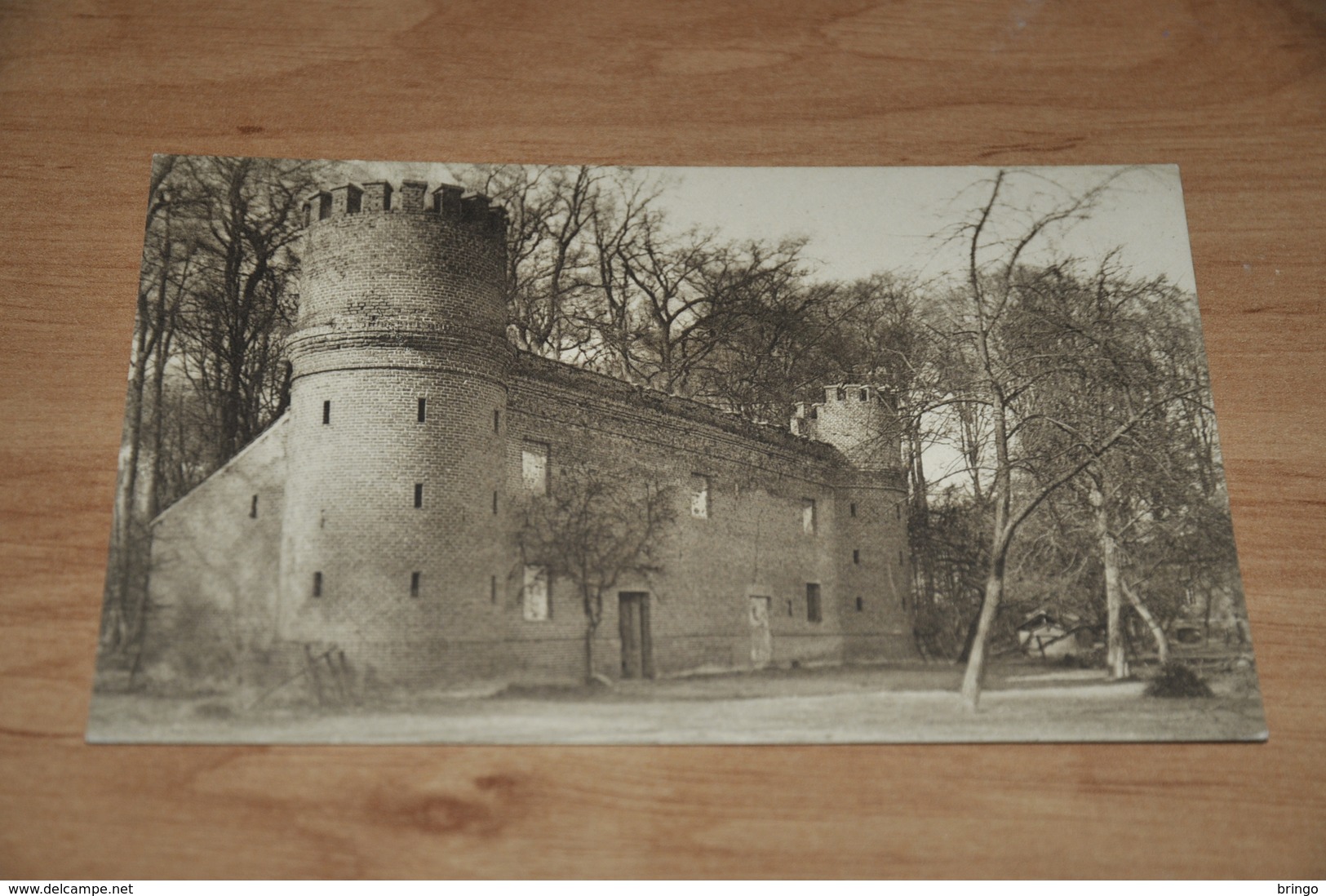 8925-    KASTEEL VAN GAESBEEK, BRUSSEL, OUDE SCHUUR MET KANTEELEN - Lennik