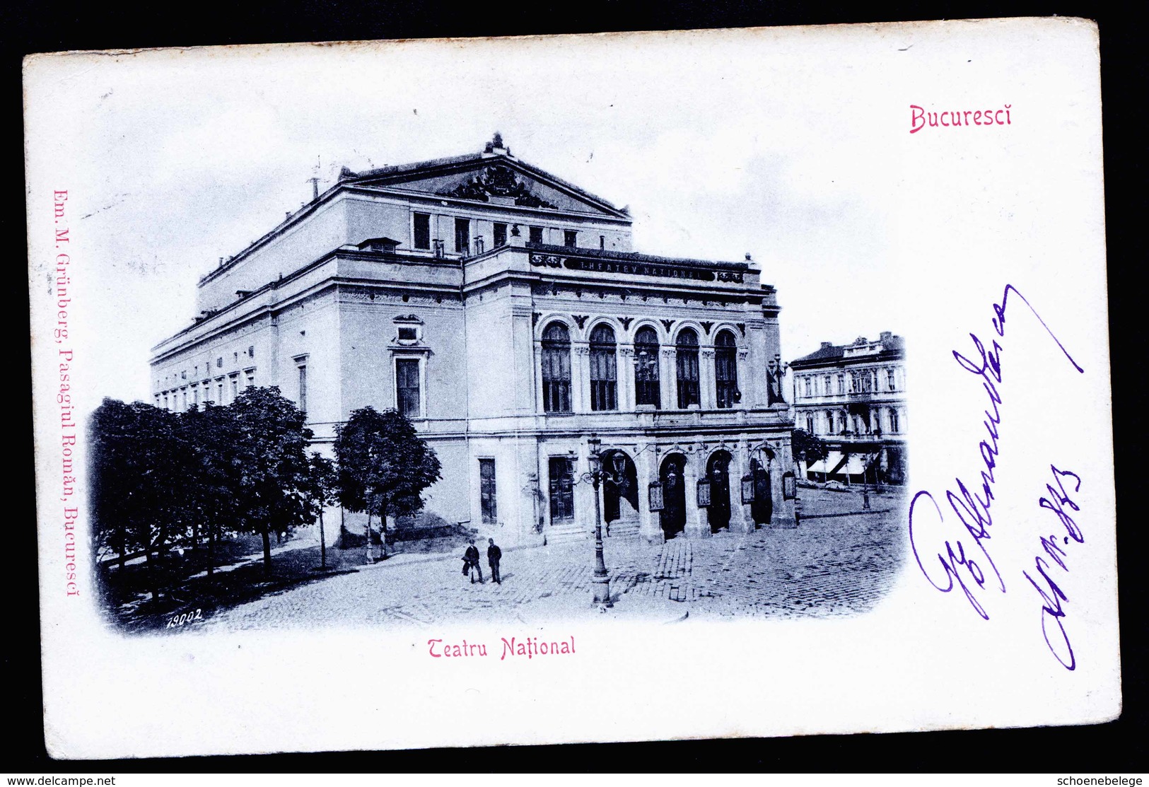 A6131) Rumänien Romania Karte Bukarest 13.05.02 N. Bruxelles / Belgien - Briefe U. Dokumente