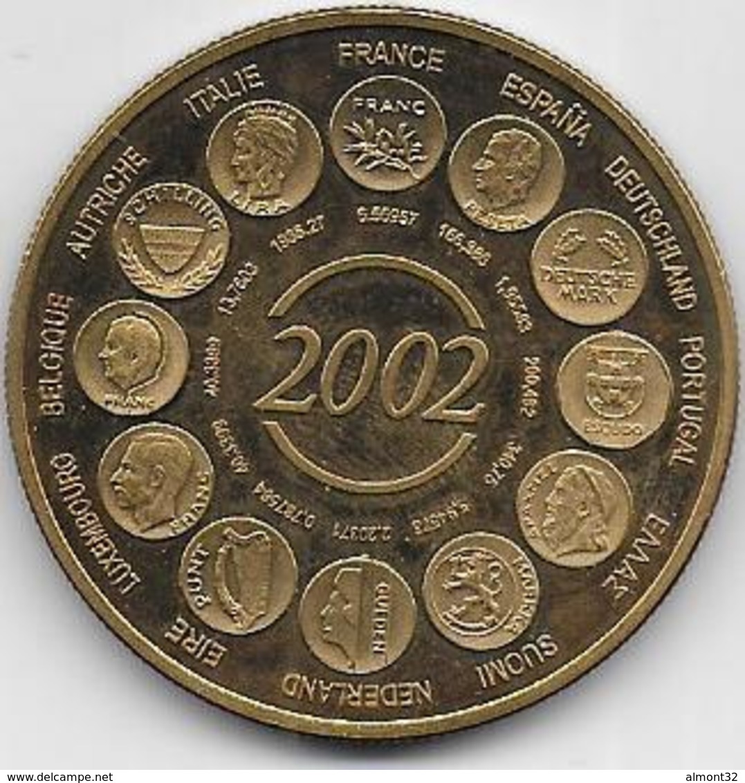 Naissance De L' Euro Fiduciaire - 1er Janvier 2002 - Autres & Non Classés