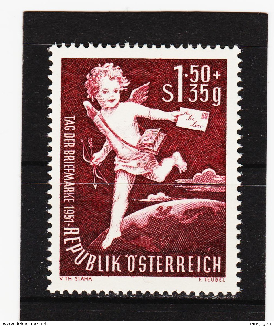 LAK562 ÖSTERREICH 1952 Michl 972 TAG Der BRIEFMARKE  ** Postfrisch Siehe ABBILDUNG - Ungebraucht