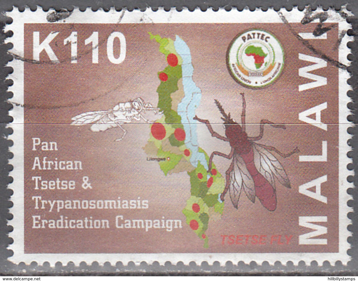 MALAWI     SCOTT NO. 772       USED         YEAR  2012 - Malawi (1964-...)