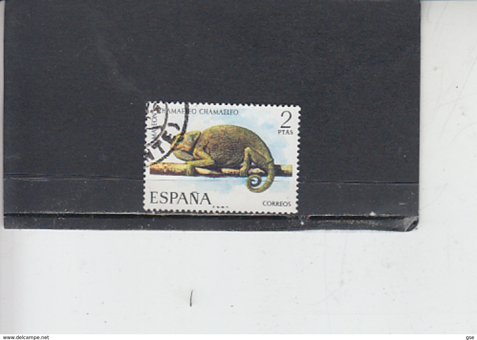 SPAGNA  1974 - Unificato  1848 - Fauna - Camaleonte - Usati