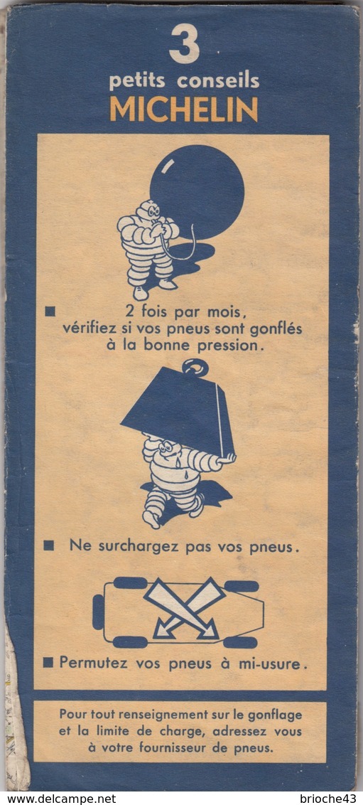 CARTE MICHELIN ANNEE 40 N° 67  - NANTES POITIERS - BON ETAT  / TBS - Cartes Routières