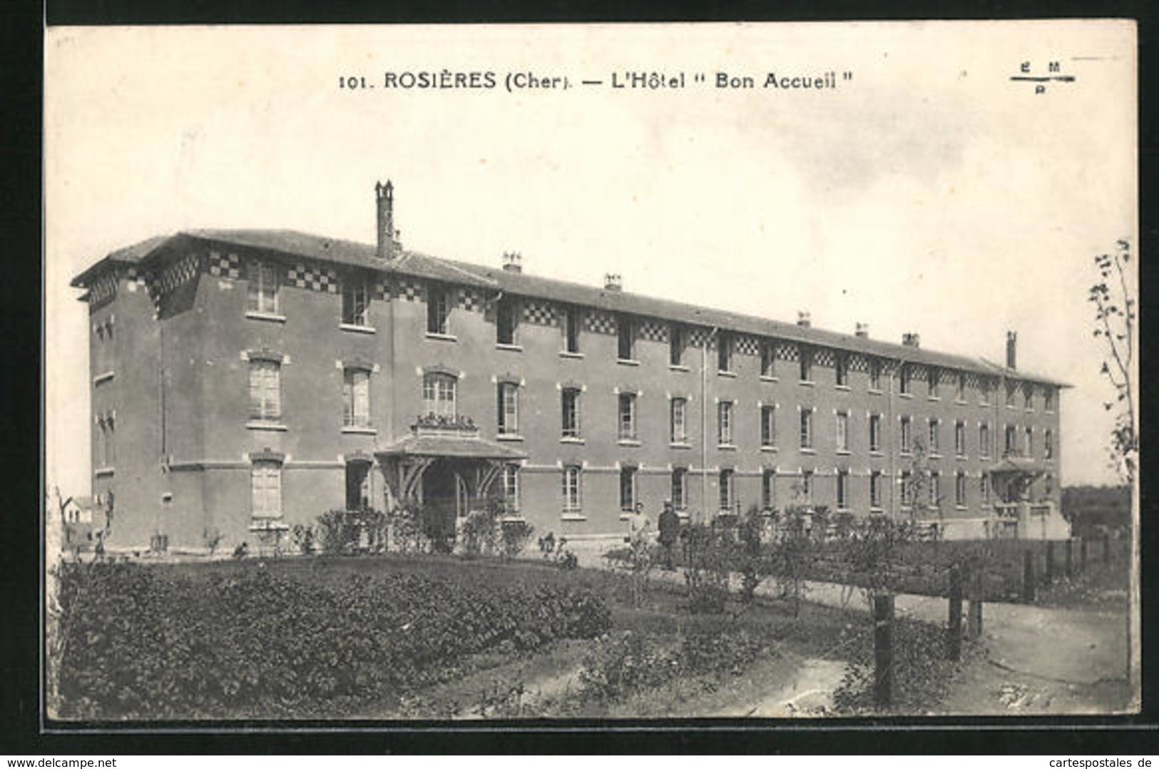 CPA Rosières, L`Hotel Bon Accueil - Autres & Non Classés