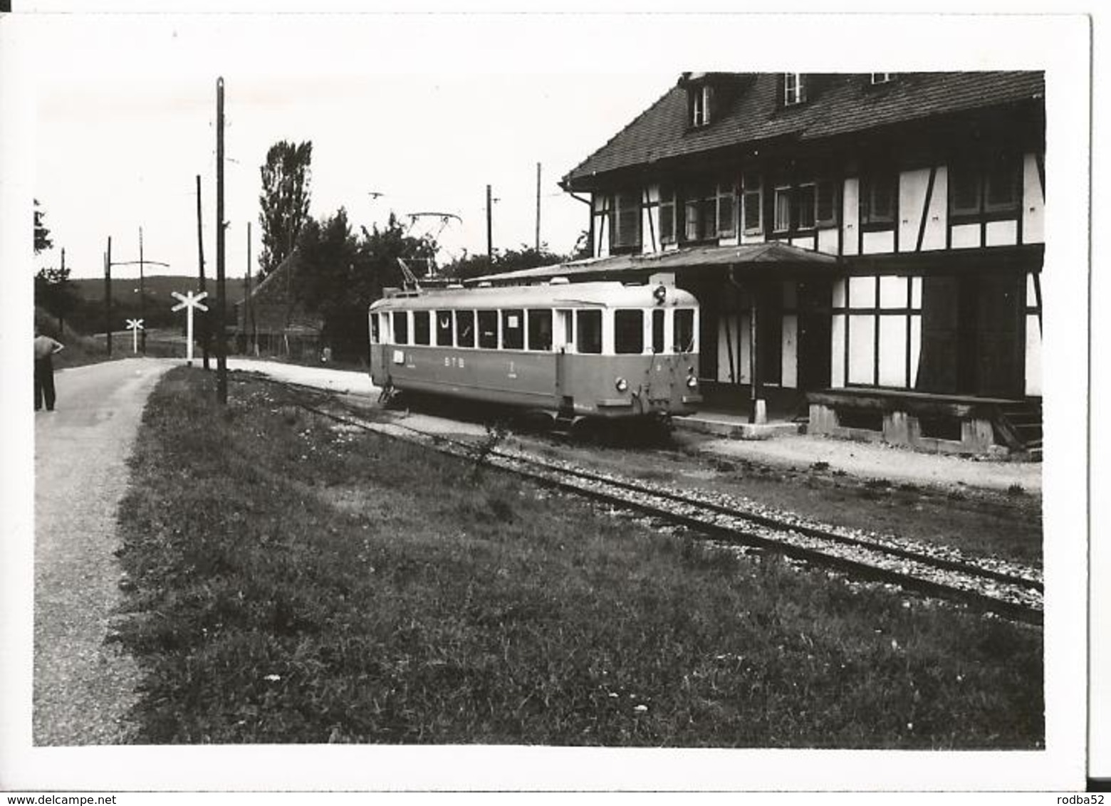 Photo - Train - Motice BTB - Suisse -  Leymen - à Identifier - Trains