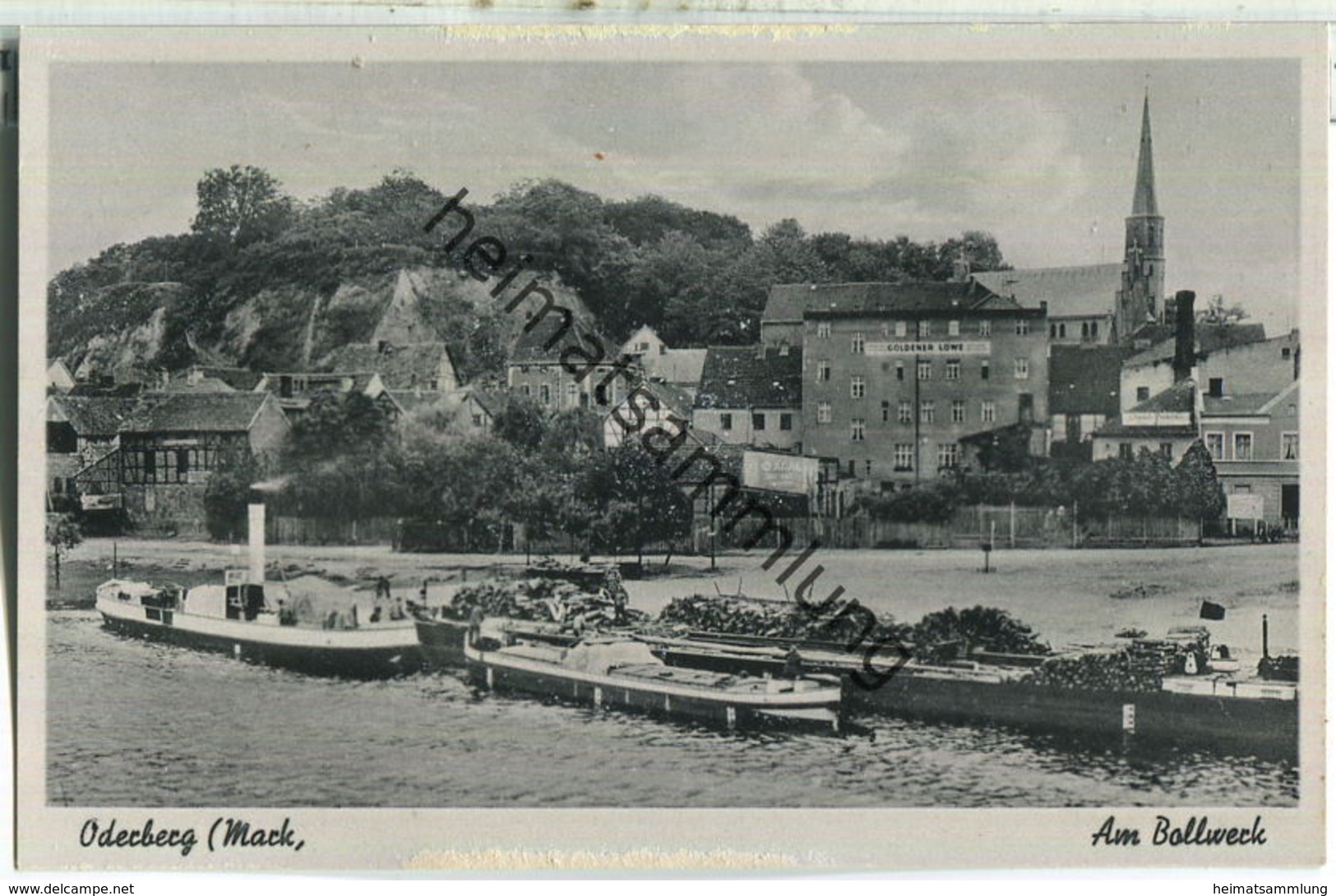 Oderberg - Am Bollwerk - Verlag W. Meyerheim Berlin - Oderberg