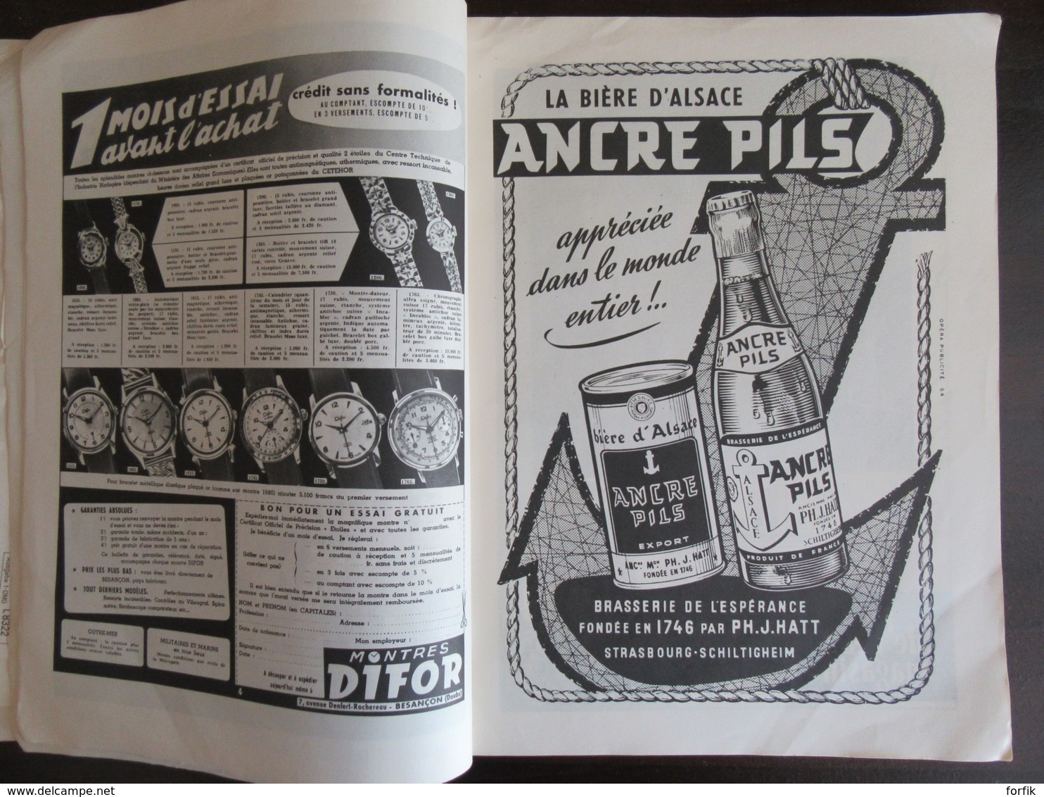 Livre Camerone 1958 - Légion étrangère - Dédicacé Par Un Légionnaire à Son Quartier Maître Chef - Français