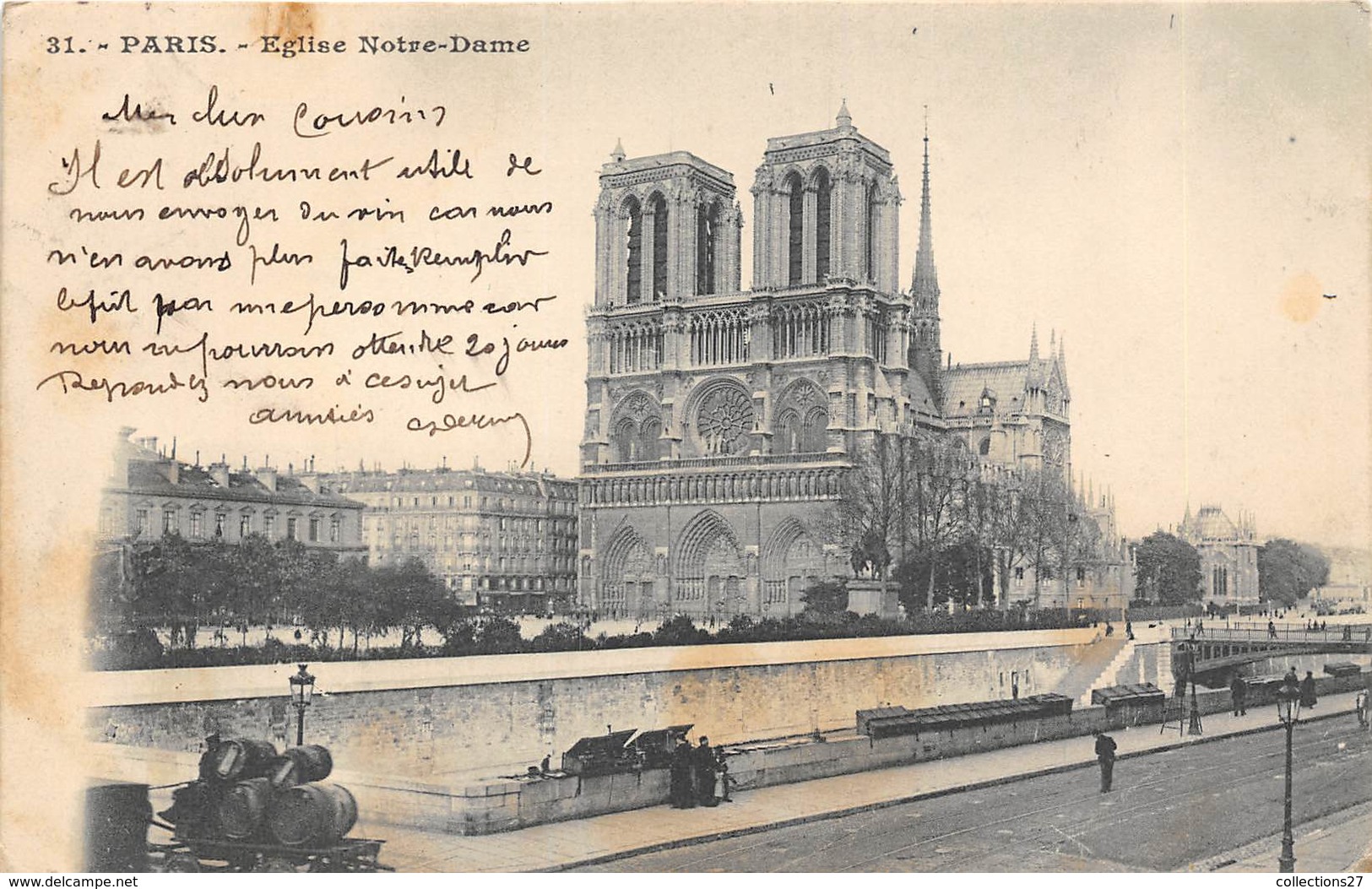 75004-PARIS- NOTRE DAME DE PARIS - Notre Dame De Paris