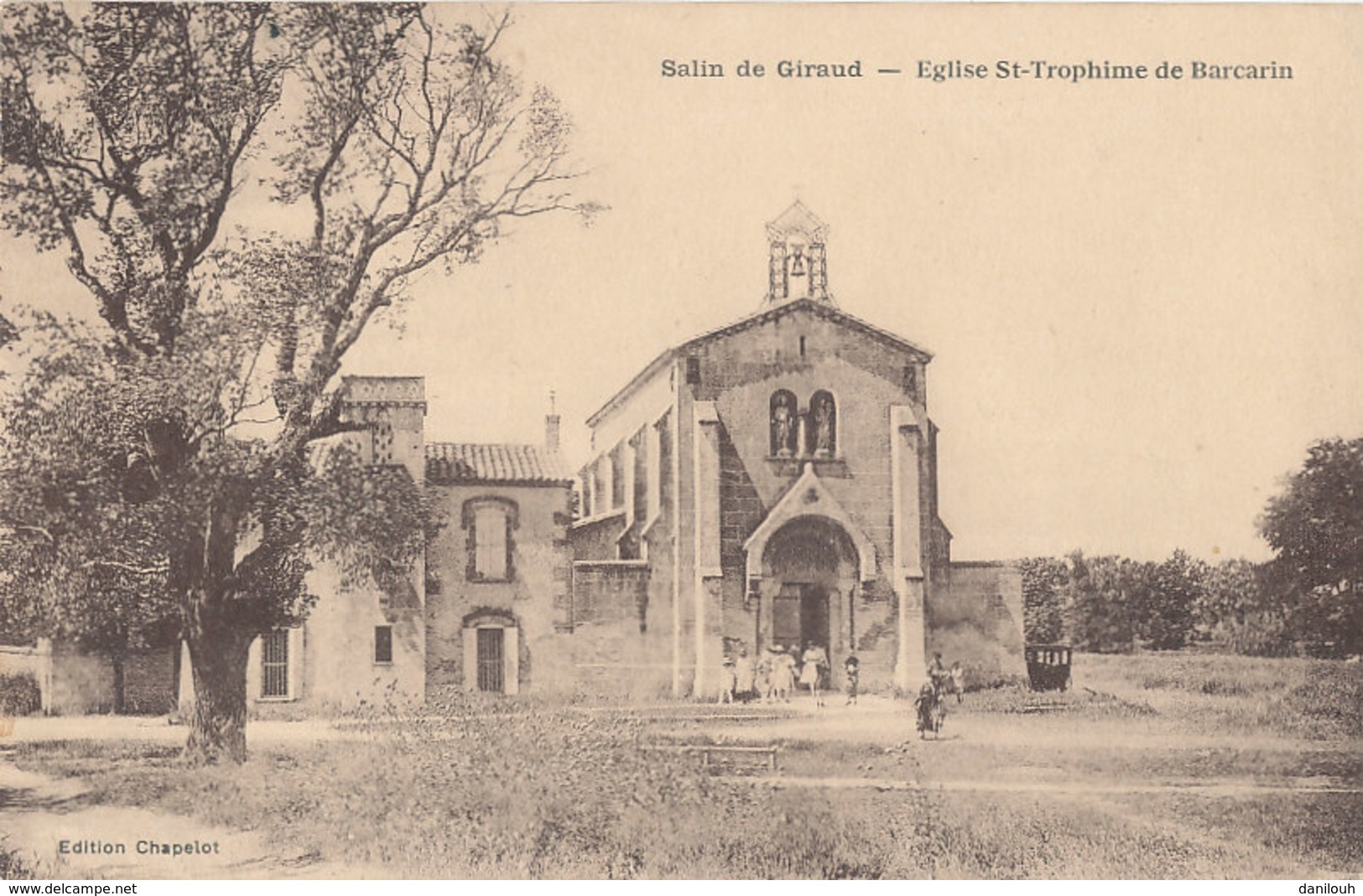 13 // SALIN DE GIRAUD    église St Trophime De Barcarin - Other & Unclassified