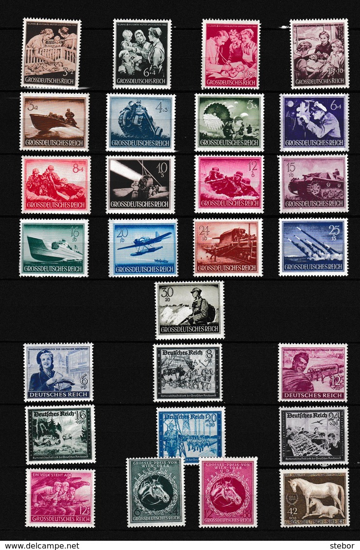 Duitse Rijk Kleine Verzameling *, Zeer Mooi Lot 4173 - Collections (sans Albums)