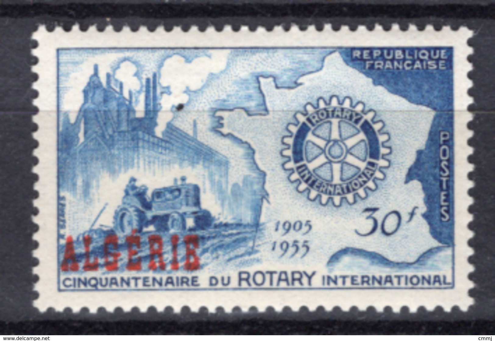 1955 - ALGERIA - Yv.  Nr. 328 - NH - (UP131.41) - Algeria (1962-...)