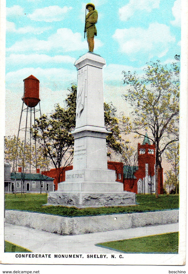 Shelby - Confederate Monument - Autres & Non Classés