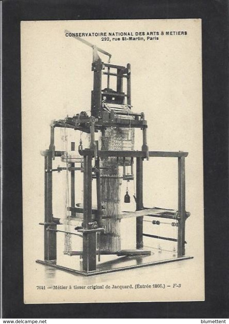 CPA Paris Arts Et Métiers Non Circulé Métier à Tisser - Andere & Zonder Classificatie