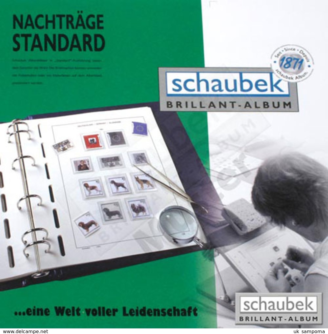 Schaubek 803N18N Supplement Luxembourg 2018 Standard - Pre-printed Pages