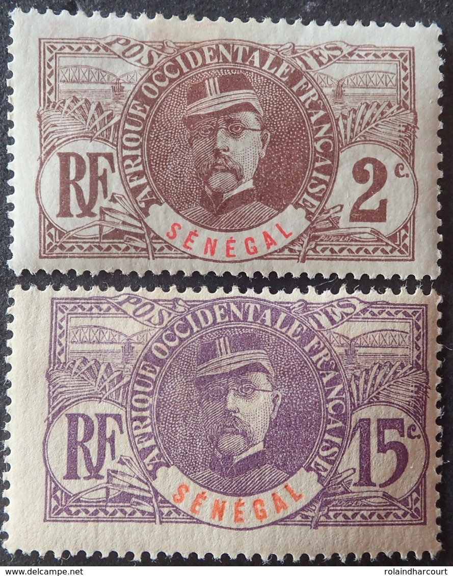 R3586/1199 - 1906 - COLONIES FR. - SENEGAL - N° 31 Et 35 NEUFS* - Neufs