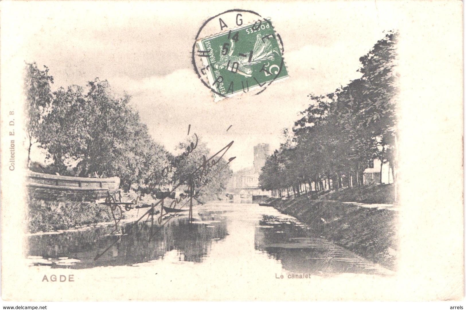 FR34 AGDE - EDB - Précurseur - Le Canal - Belle - Agde