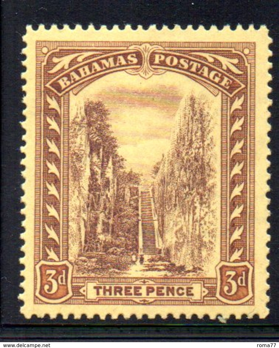 APR422 - BAHAMAS 1910 ,  3 P. Yvert N. 40  *** (2380A).  Fil MultiCA - 1859-1963 Colonia Britannica