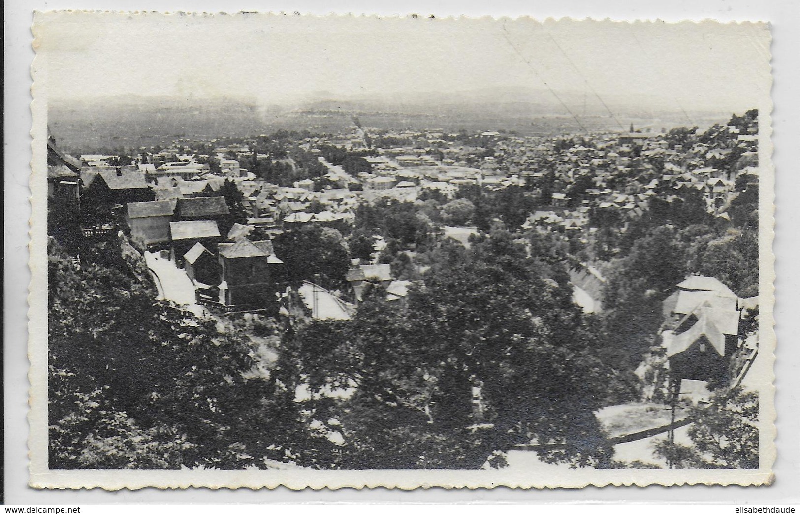 1947 - MADAGASCAR - SERIE De LONDRES ! CARTE De TANANARIVE  => PARIS - Storia Postale