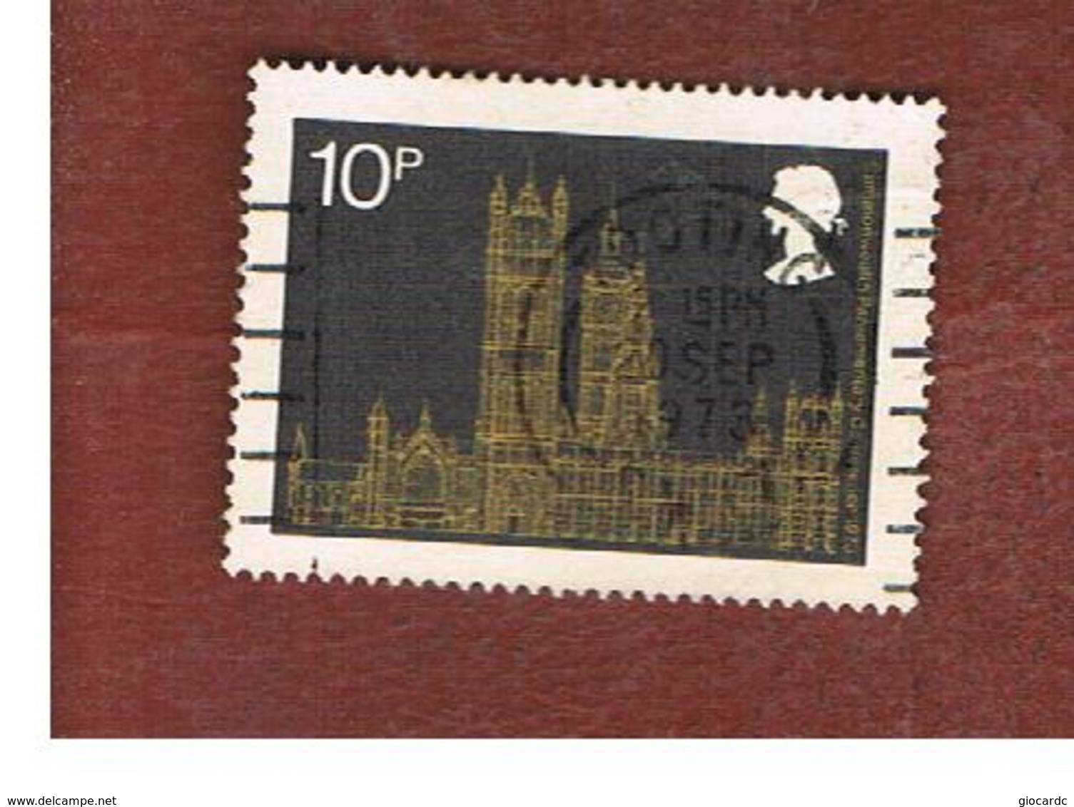 GRAN BRETAGNA (UNITED KINGDOM) -  SG 940 -  1973  COMMONWEALTH INTERPARLIAMENTARY CONFERENCE - USED° - Usati