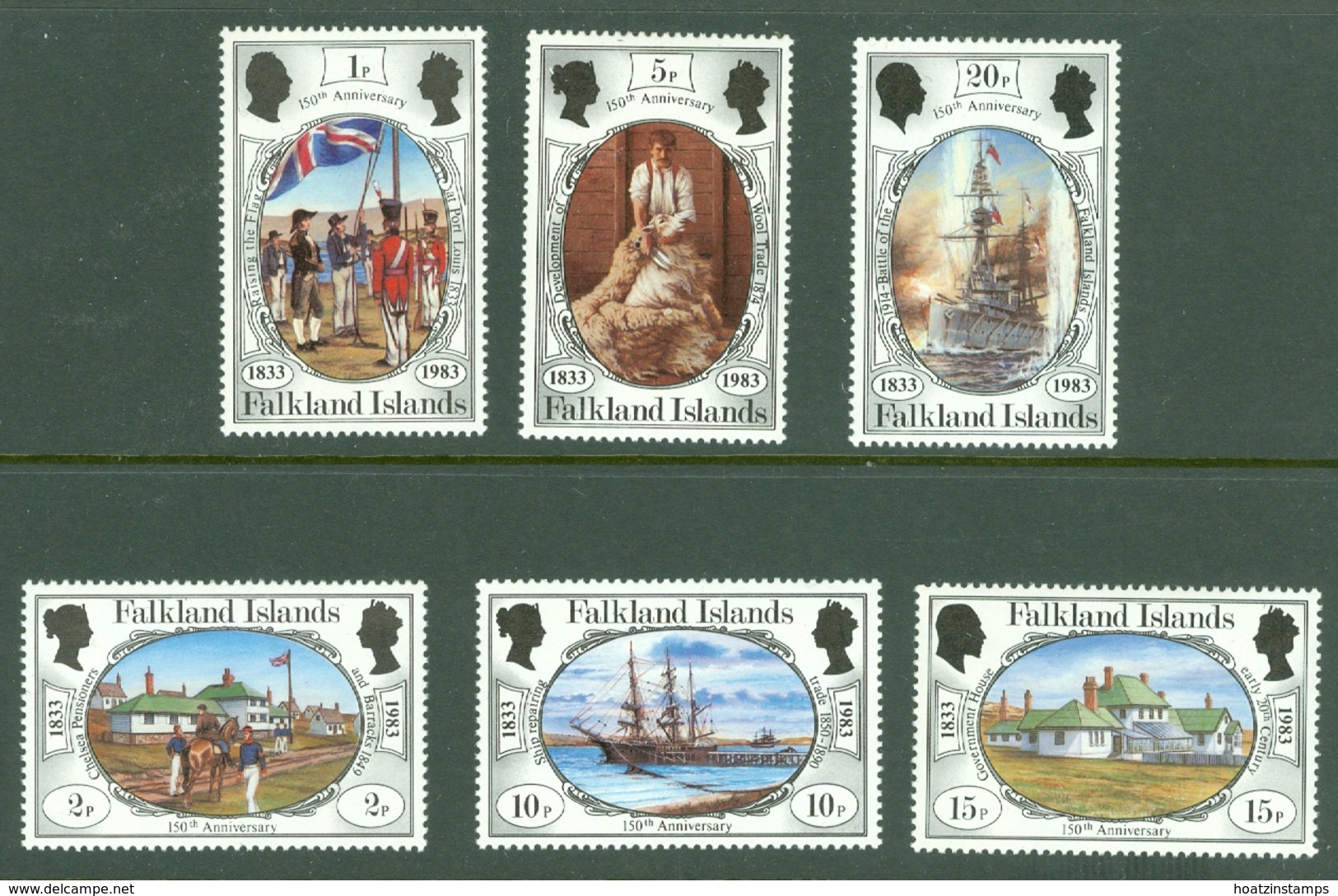 Falkland Is: 1983   150th Anniv Of British Administration   MNH - Falkland Islands