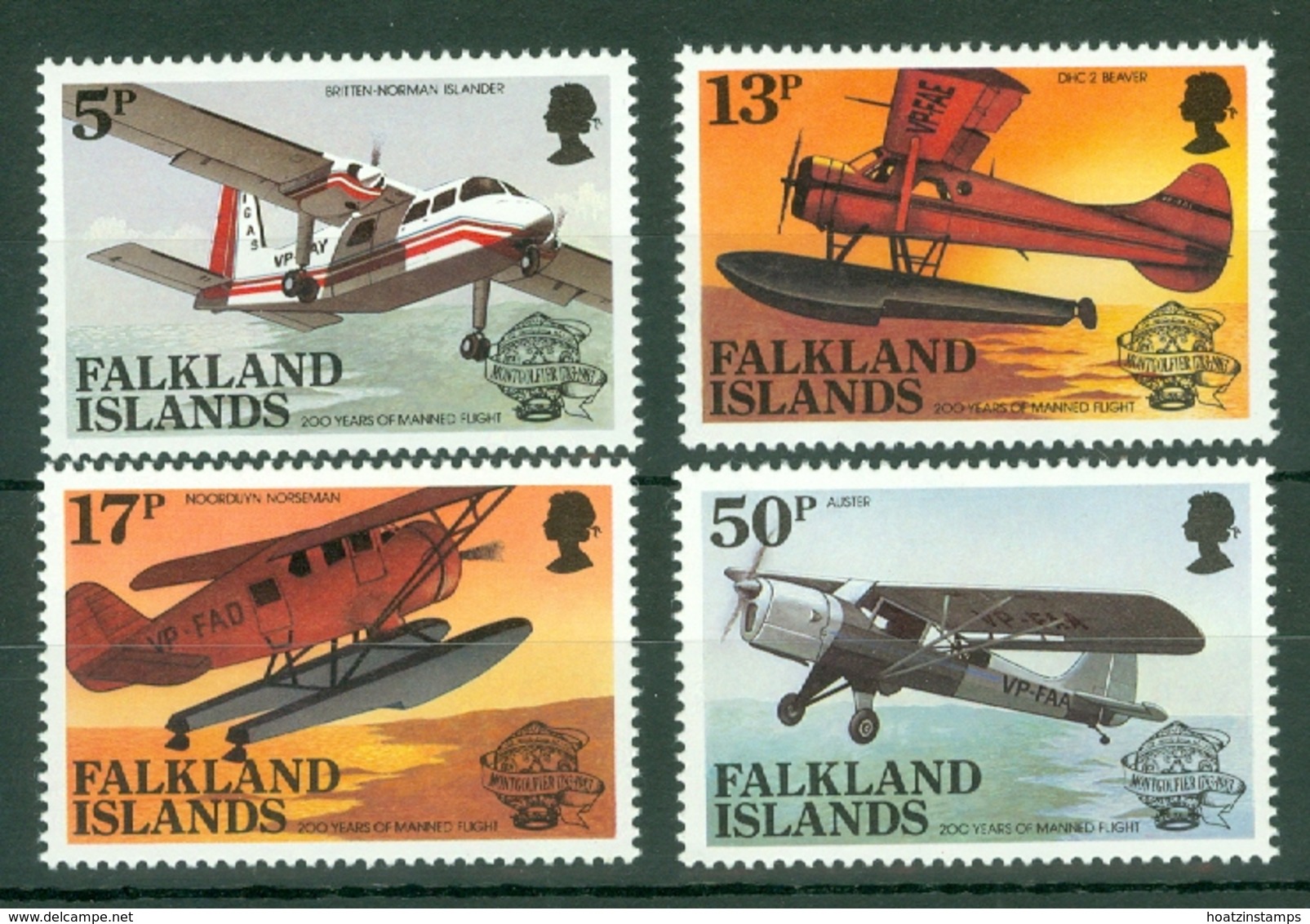 Falkland Is: 1983   Bicentenary Of Manned Flight   MH - Falkland Islands