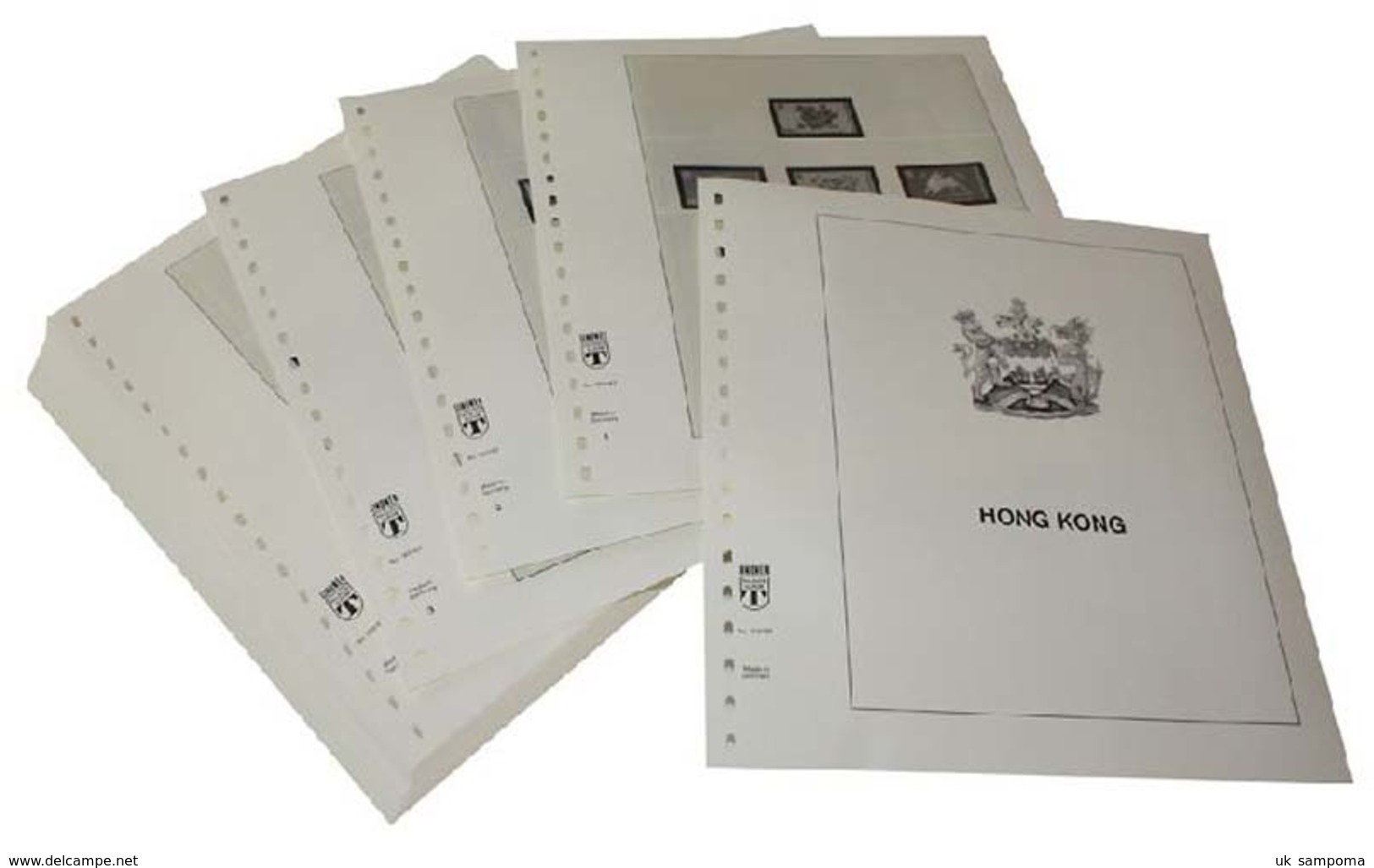 Hong Kong - Supplement Year 2018 - Pre-printed Pages