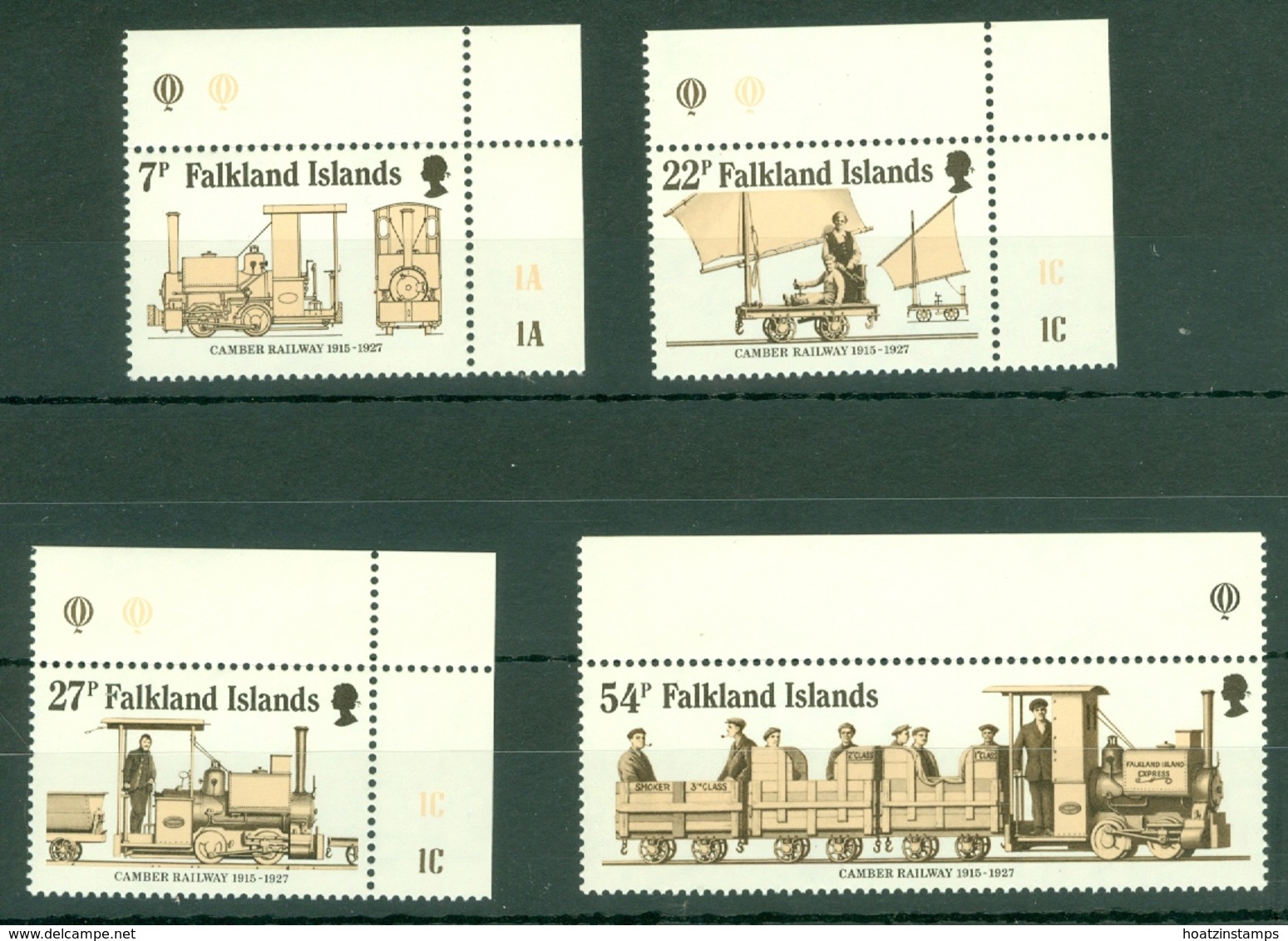 Falkland Is: 1985   70th Anniv Of Camber Railway   MNH - Falkland Islands