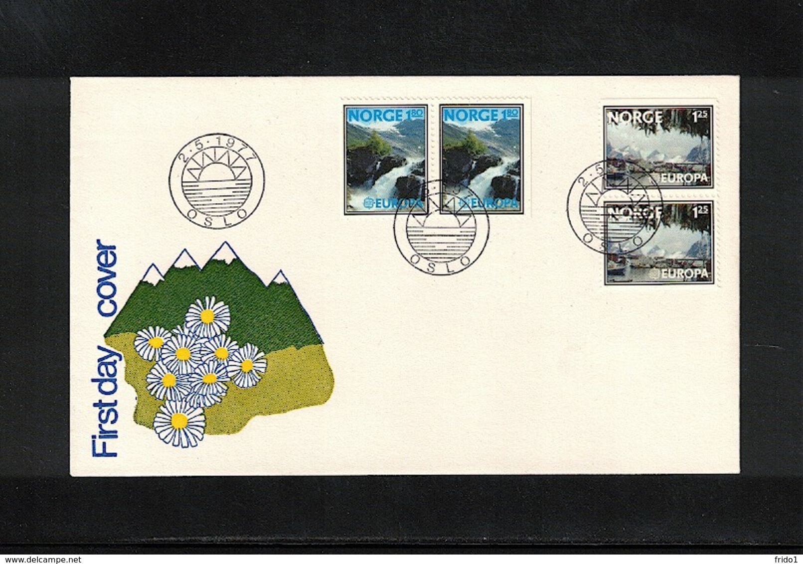 Norway 1977 Europa Cept FDC - Briefe U. Dokumente