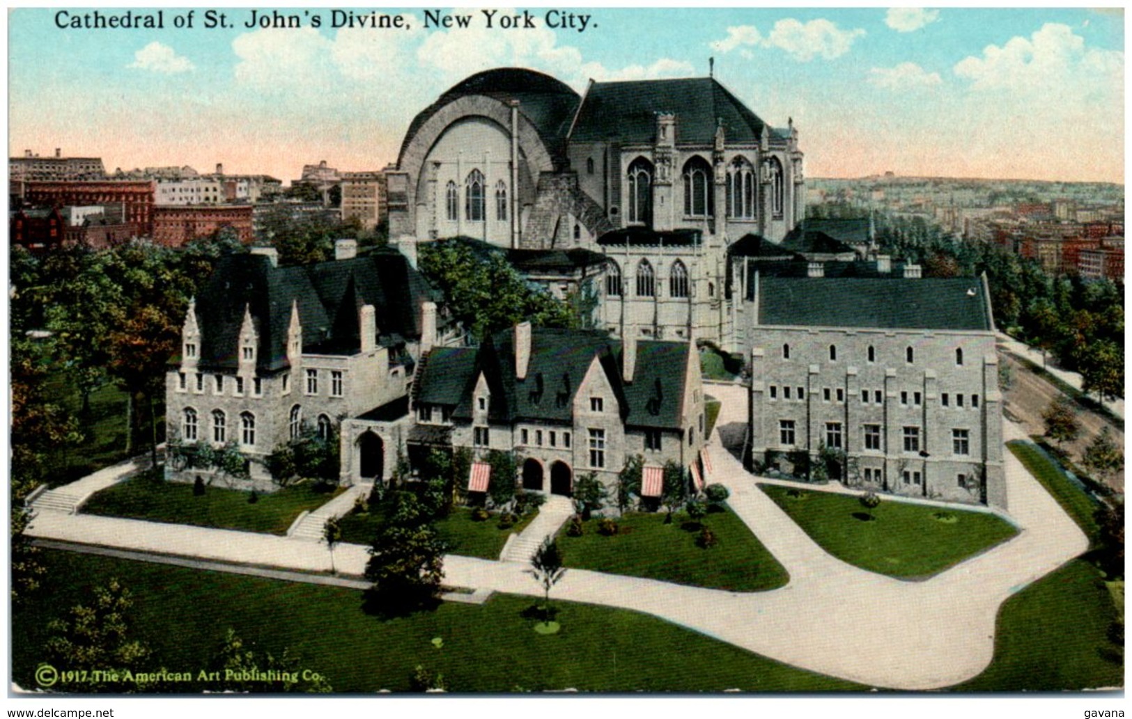 NY Cathedral Of St. John's Divine, NEW YORK CITY - Autres & Non Classés