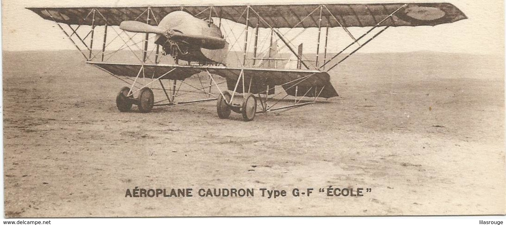 AEROPLANE CAUDRON TYPE G-F ECOLE - 1919-1938: Entre Guerres