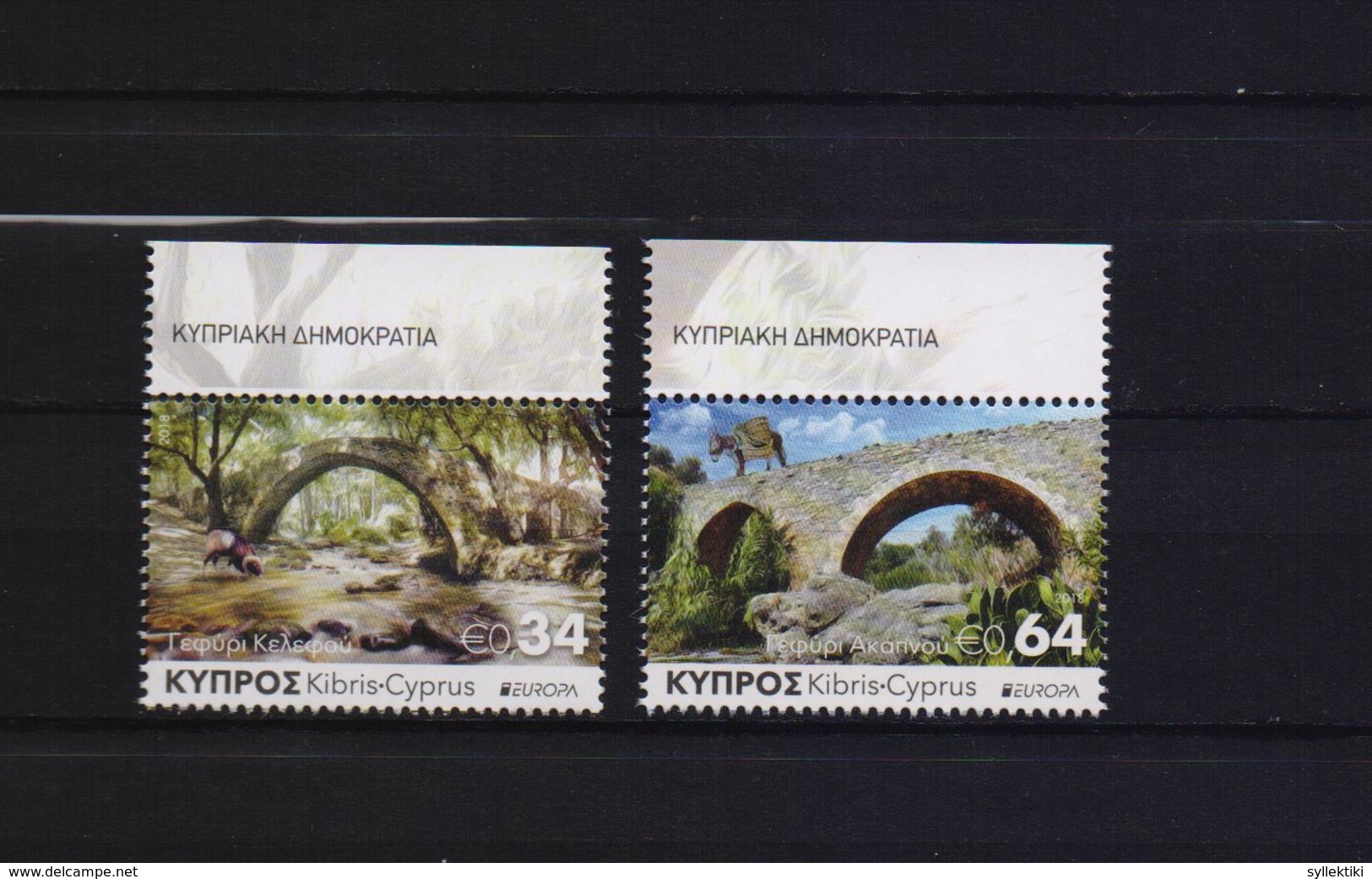 CYPRUS 2018 EUROPA CEPT MNH SET STAMPS - Ungebraucht