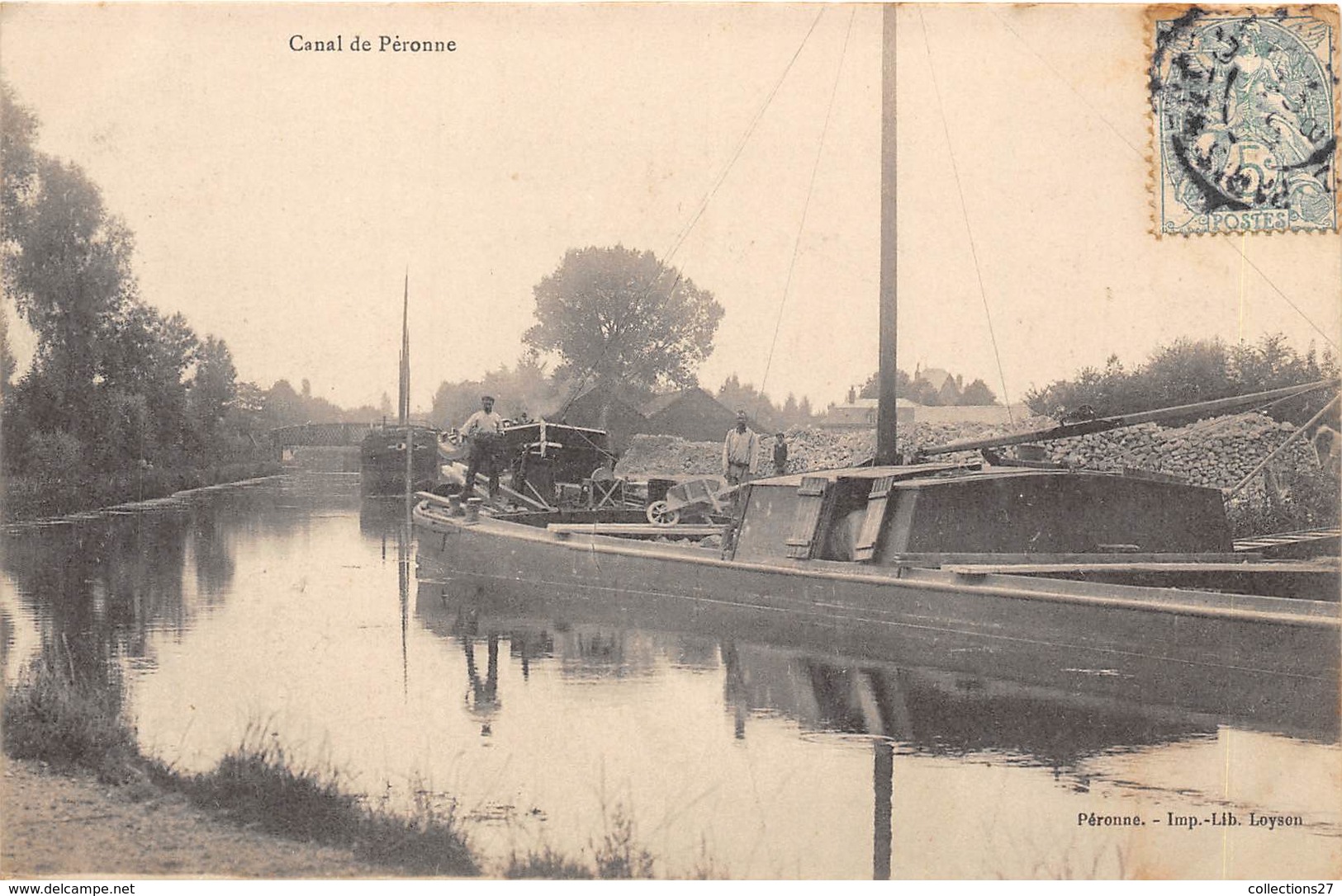 80-PERONNE- CANAL DE PERONNE - Peronne