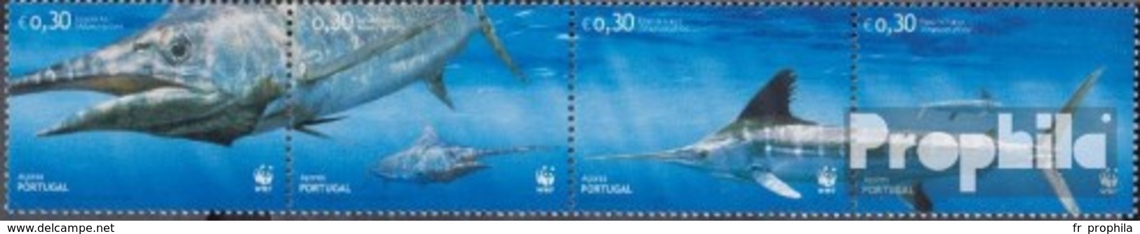 Portugal - Açores 502-505 Bande De Quatre (complète.Edition.) Neuf Avec Gomme Originale 2004 Bleu Merlin - Açores