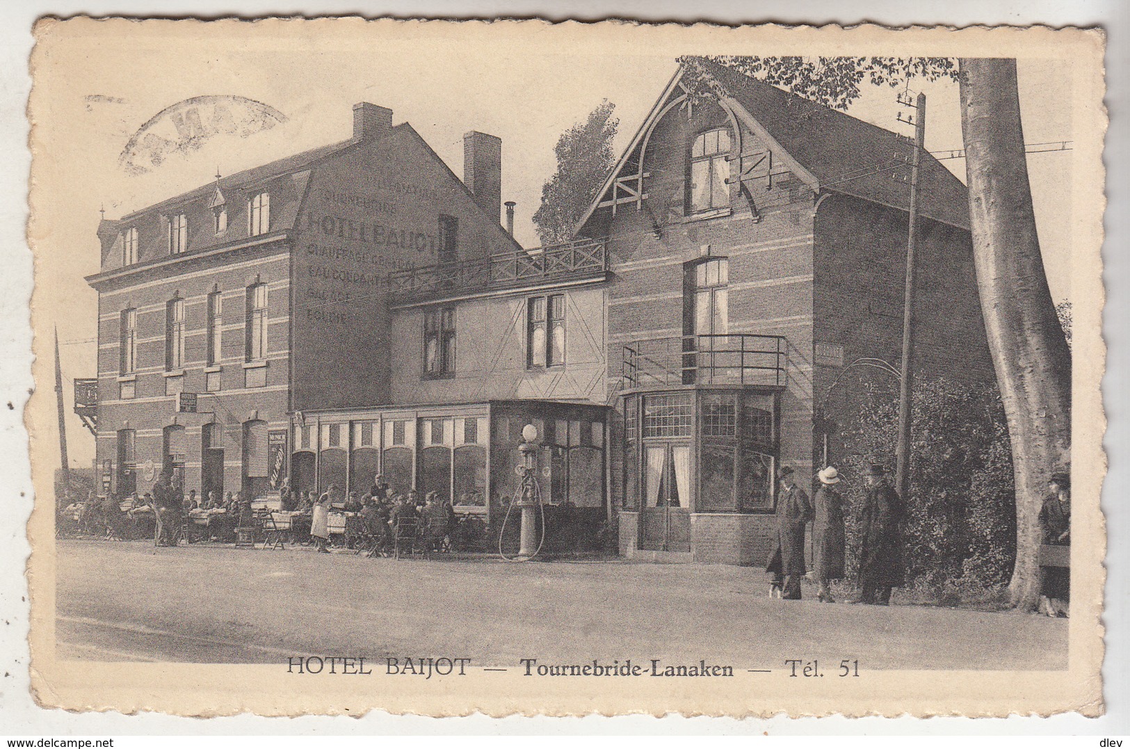 Hotel Baijot - Tournebride-Lanaken - 1951 - Foto Centraal Lanaken - Hotels & Restaurants