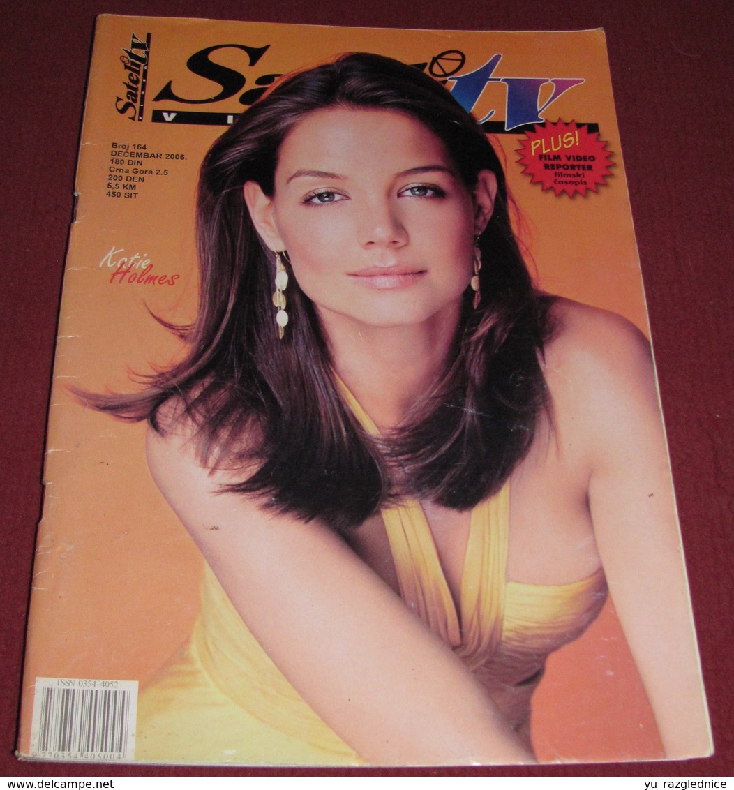 Katie Holmes SATELIT TV Serbian December 2006 VERY RARE - Magazines