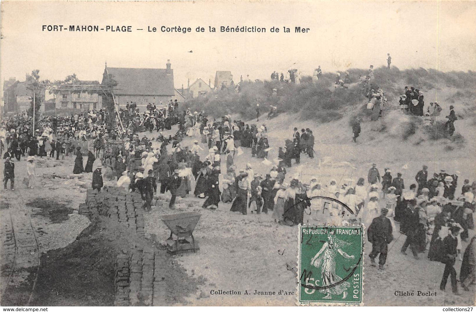 80-FORT-MAHON- LE CORTEGE DE LA BENEDICTION DE LA MER - Fort Mahon