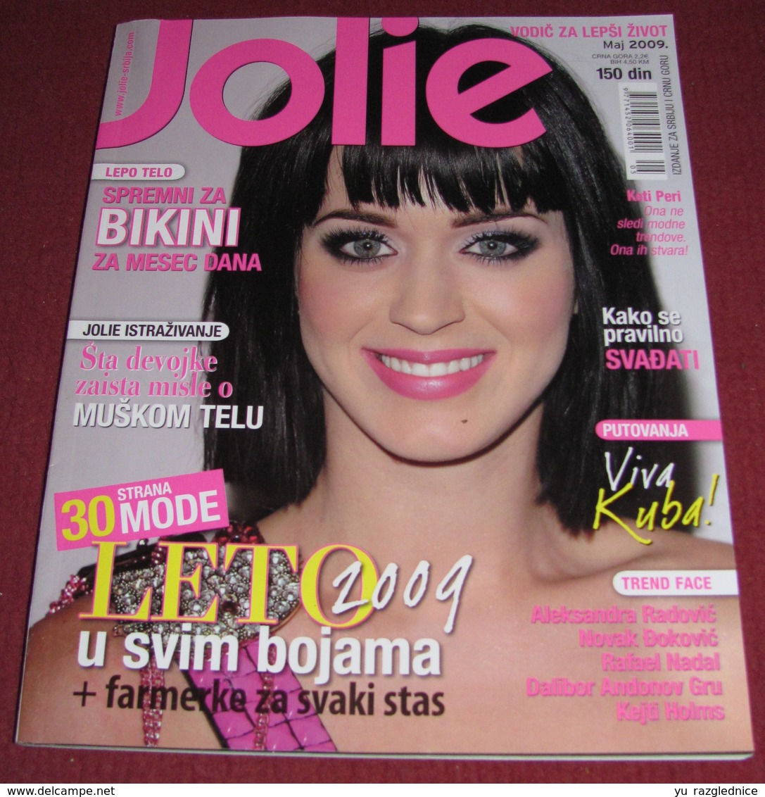 Katy Perry JOLIE Serbian May 2009 RARE - Magazines