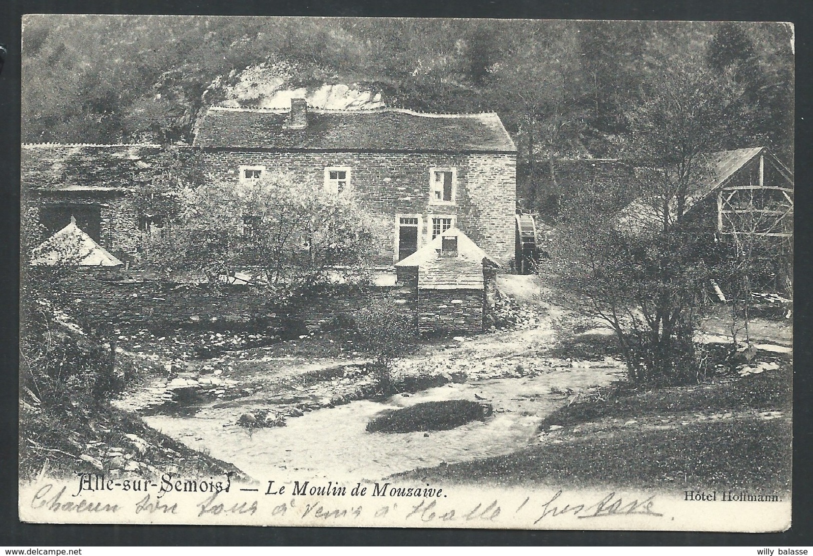+++ CPA - ALLE SUR SEMOIS - Le Moulin De MOUZAIVE - Cachet Relais 1904  // - Vresse-sur-Semois