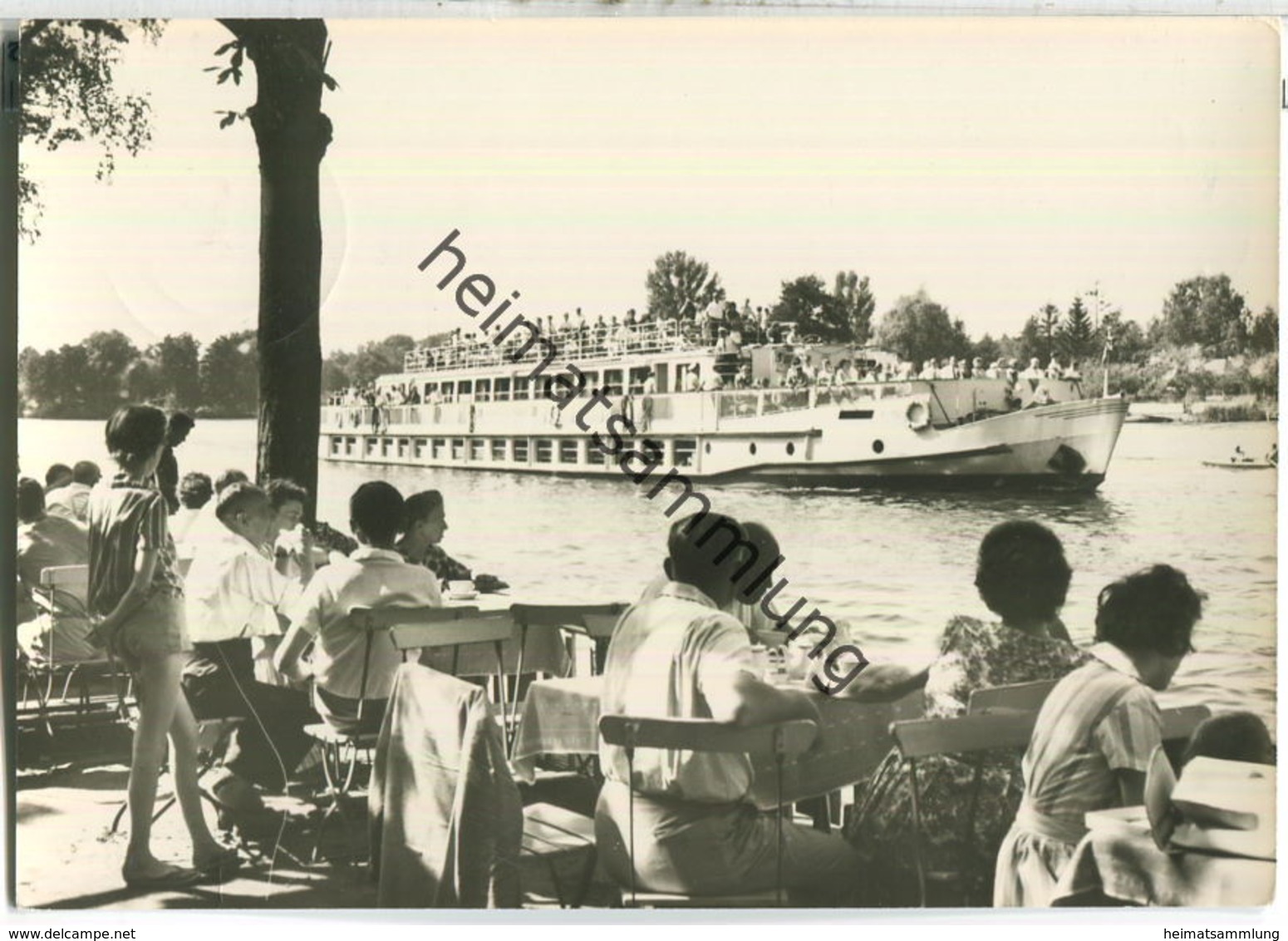 Berlin-Müggelheim - Gaststätte Neu Helgoland - Fahrgastschiff - Verlag H. Sander Berlin - Koepenick