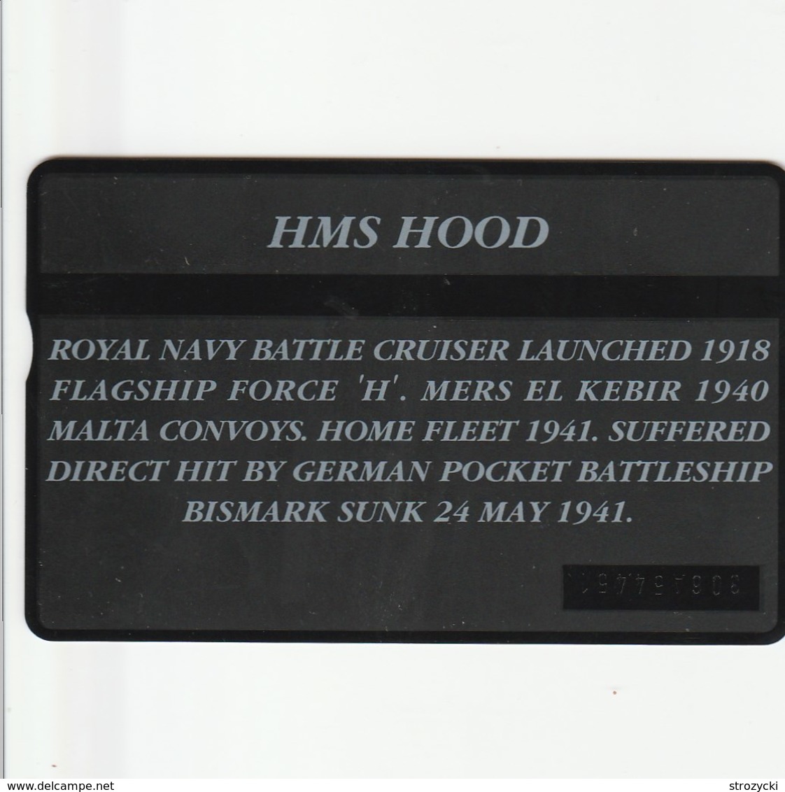 Gibraltar -  Warships 1993 - HMS Hood - Gibraltar