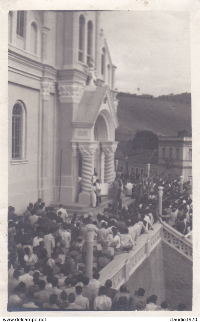 CARTOLINA - FOTOGRAFIA  - BRASILE - ESPIRITU SANTO  - ITARANA - PAROQUIA DE N.S.AUXILIADORA - Altri