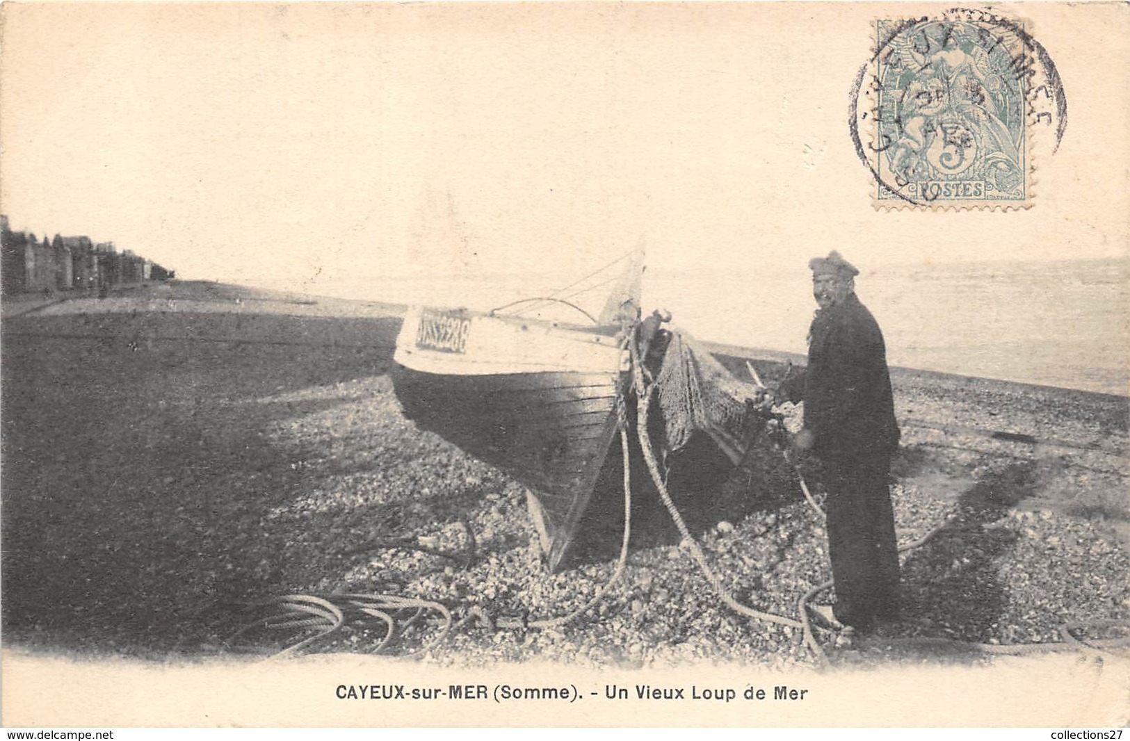 80-CAYEUX-SUR-MER- UN VIEUX LOUP DE MER - Cayeux Sur Mer