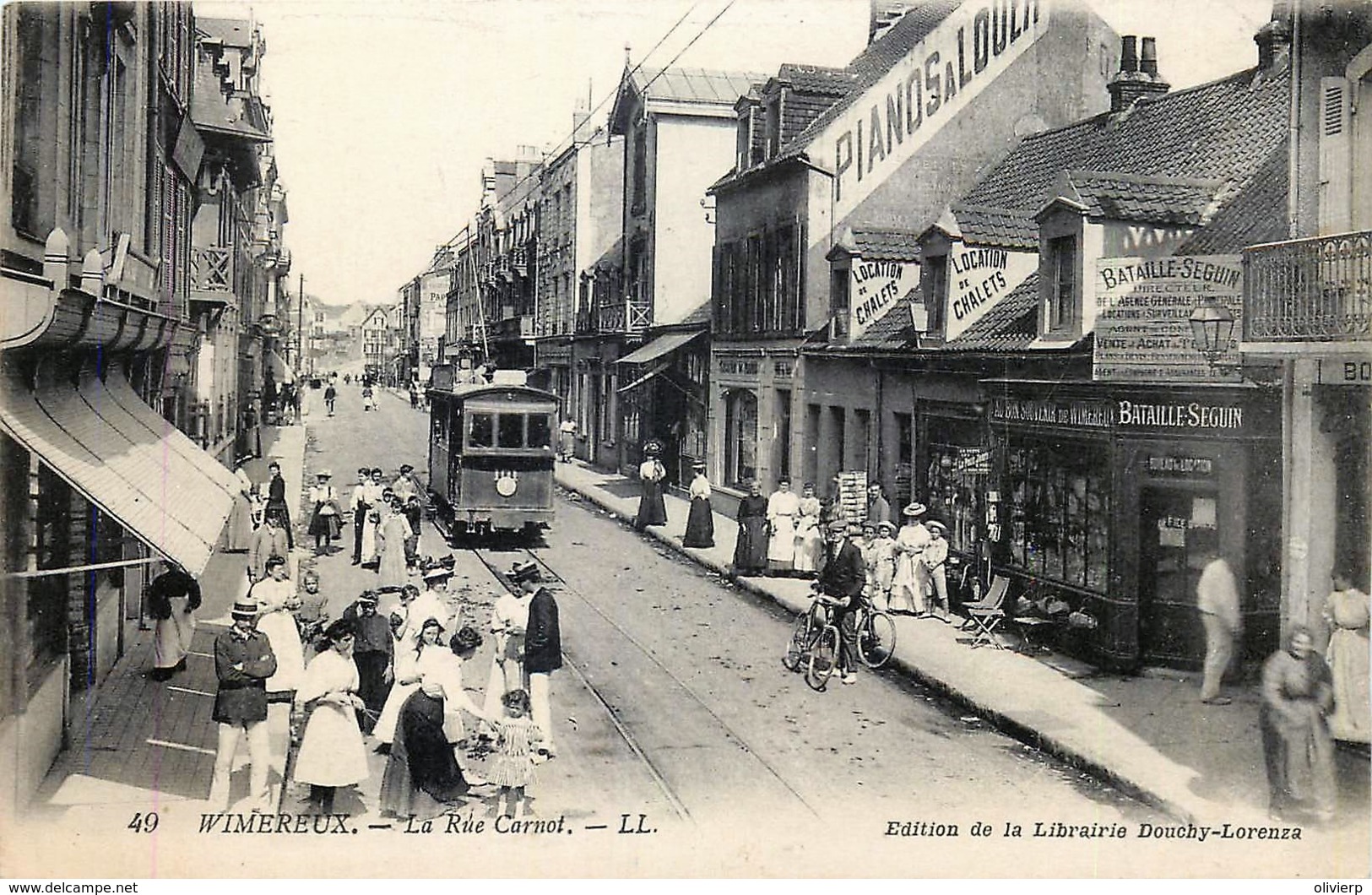 France - 62 -  Boulogne-sur-Mer - Wimereux - Le Tram Rue Carnot - Boulogne Sur Mer