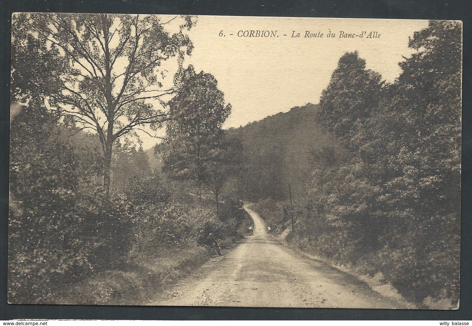 +++ CPA - CORBION - La Route Du Banc D'ALLE   // - Bouillon