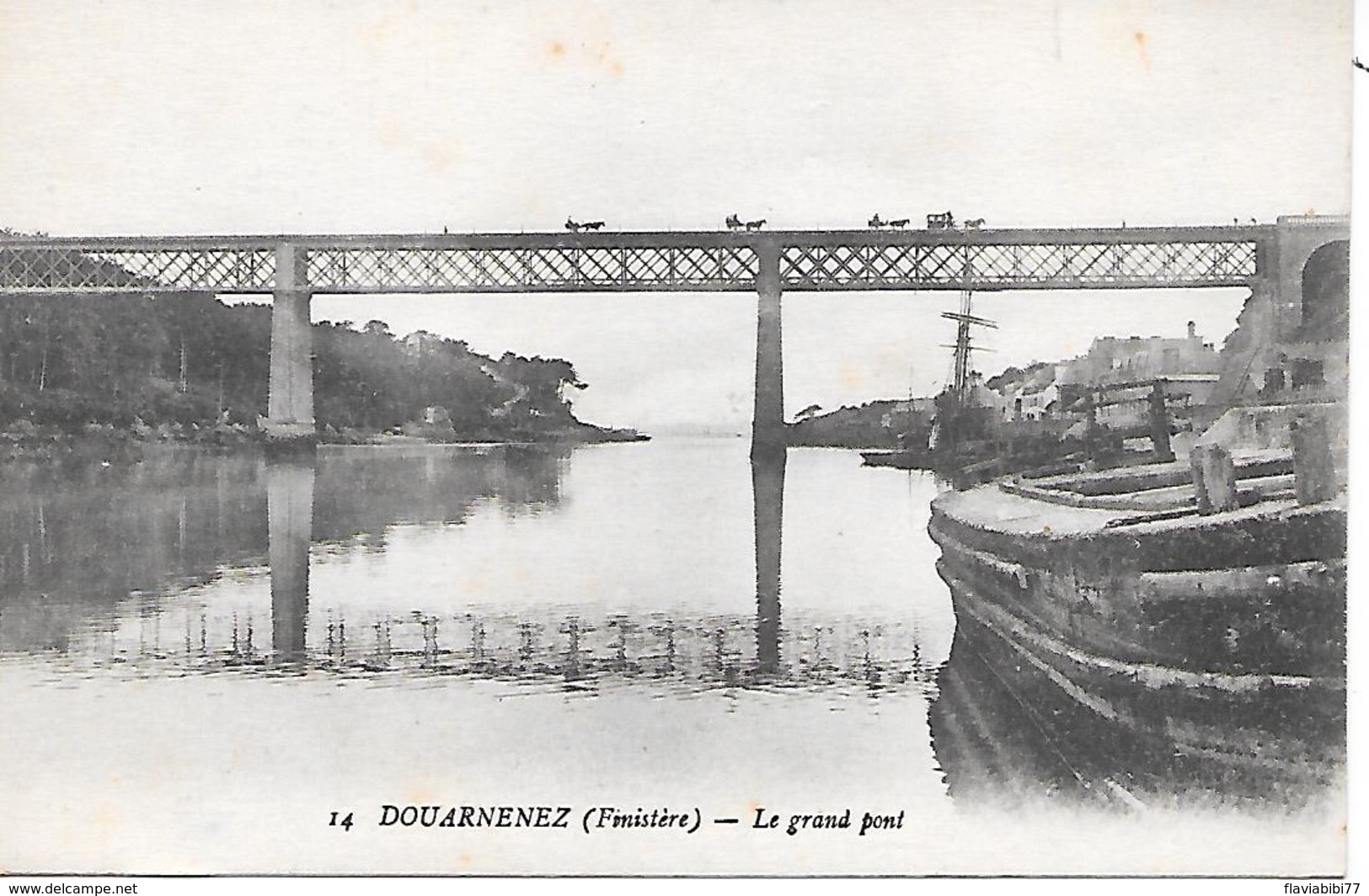 DOUARNENEZ - ( 29 ) - Le Grand Pont - Douarnenez