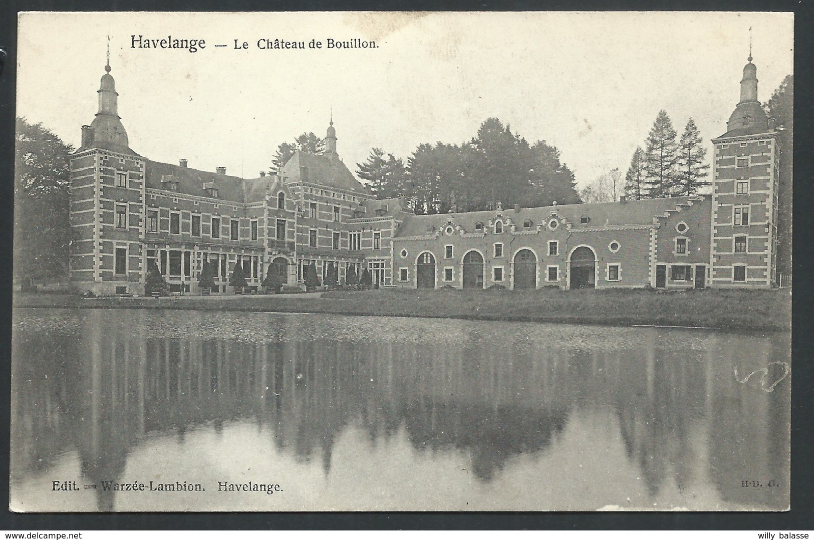 +++ CPA - HAVELANGE - Le Château De Bouillon   // - Havelange